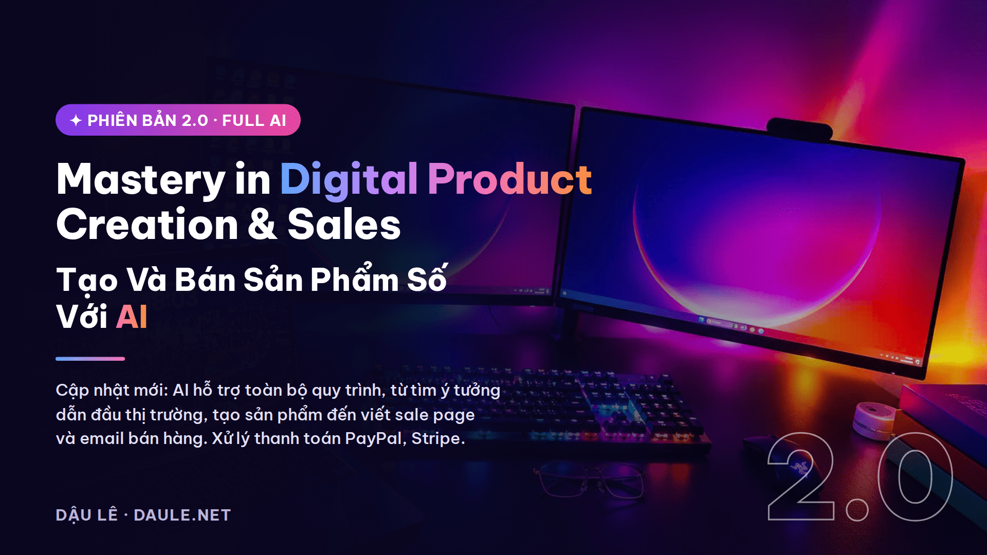 Mastery in Digital Product Creation & Sales 2.0